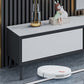 Stone Modern TV Media Media Store Store TV Console con cajones