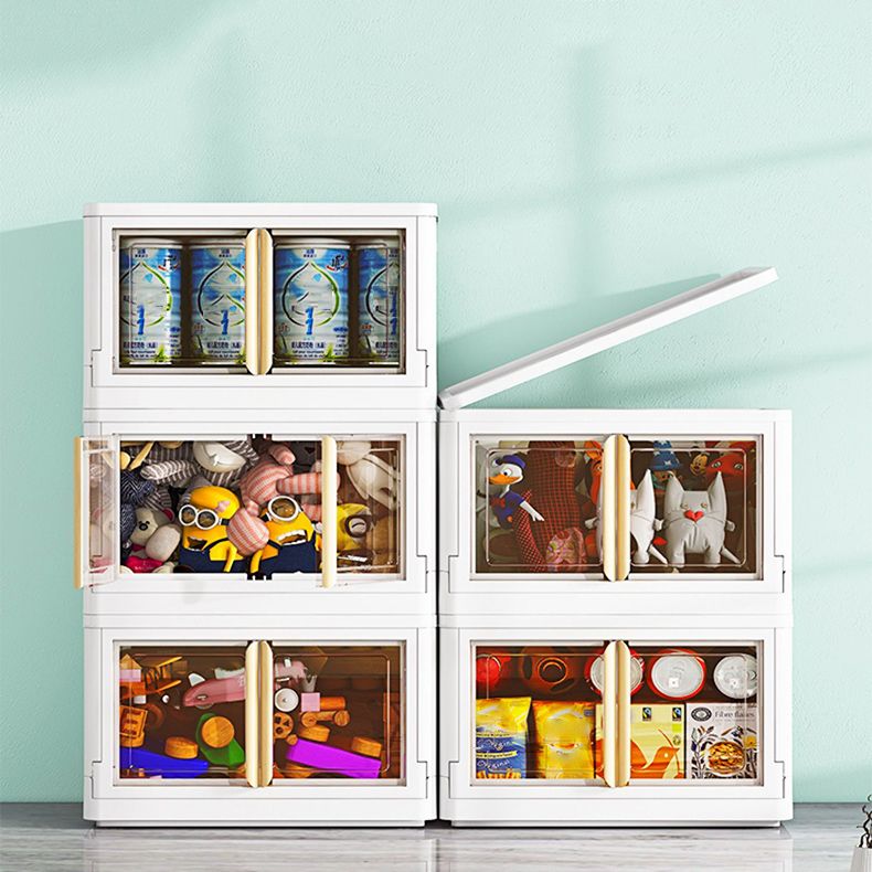 Eigentijdse niet-hangende Armoire plastic vrijstaande garderobe kast met deur