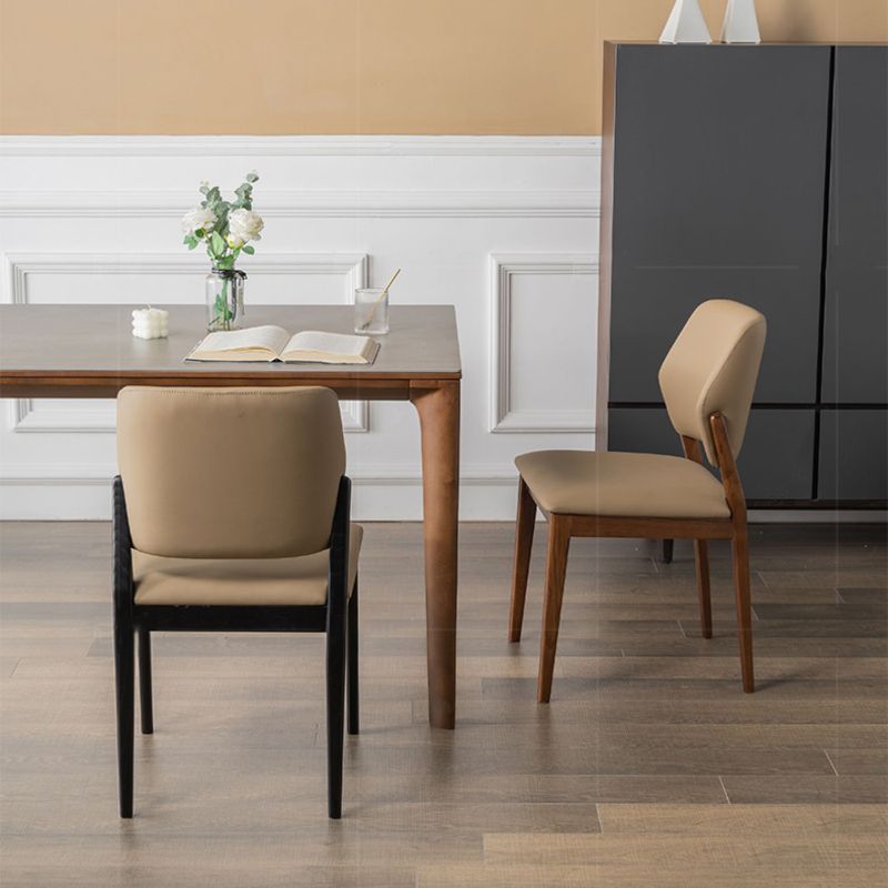 Sedia a braccio imbottita industriale Casa in legno massiccio