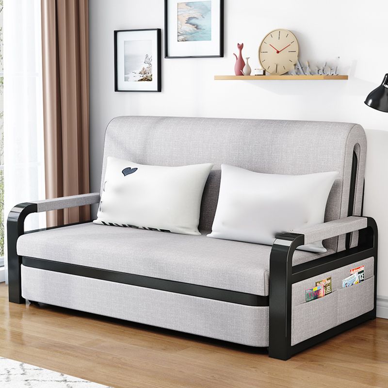 30" Wide Contemporary Futon Sofa Bed Cushion Back Futon Sleeper Sofa Clearhalo 'furn' 'furn_futons' 'Furniture' 'Futons & Daybeds' 'Futons' 'Living Room Furniture' 1200x1200_d4ffe008-f553-4702-8c11-936d034b1d42