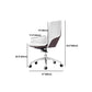 Faux Leather Office Chair Contemporary Nylon Desk Chair in White Clearhalo 'furn' 'furn_office_chair' 'Furniture' 'Office Chairs' 'Office Furniture' 'office_chair' 1200x1200_d501b948-dd71-4fbd-8639-8dff9a546a4b