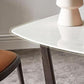 Industrial Sintered Stone Table for Restaurant Rectangle Dining Table with wooden Trestle Base Clearhalo ' dining_table' 'Dining Tables & Seating' 'Dining Tables' 'furn' 'furn_dining_table' 'Furniture' 'furniture_dining_table' 'Kitchen & Dining Furniture' 'kitchen&dining_furn' 'kitchen' 'kitchen_dining_table' 1200x1200_d504f431-c64e-414e-b534-cb0e6762eba5