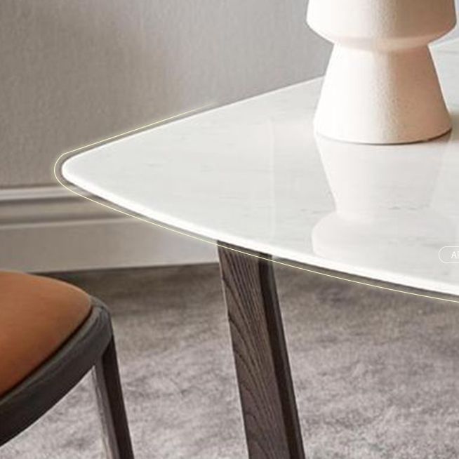 Industrial Sintered Stone Table for Restaurant Rectangle Dining Table with wooden Trestle Base Clearhalo ' dining_table' 'Dining Tables & Seating' 'Dining Tables' 'furn' 'furn_dining_table' 'Furniture' 'furniture_dining_table' 'Kitchen & Dining Furniture' 'kitchen&dining_furn' 'kitchen' 'kitchen_dining_table' 1200x1200_d504f431-c64e-414e-b534-cb0e6762eba5