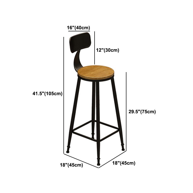 Industrial 1/2/6/11 Pieces Solid Wood Bar Table Set Fixed Counter Set for Home Use Clearhalo 'Bar Furniture' 'furn' 'furn_home_bar_bar_sets' 'Furniture' 'Home Bars & Bar Sets' 'home_bar_bar_sets' 'Kitchen & Dining Furniture' 1200x1200_d5050292-0b56-4025-ad6a-2631aba8b779