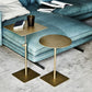 Stainless Steel Pedestal Cocktail Table Round/ Square Top Coffee Table Clearhalo 'Coffee & Accent Tables' 'Coffee Tables' 'coffee_tables' 'furn' 'furn_coffee_tables' 'Furniture' 'Living Room Furniture' 1200x1200_d50736a5-7552-49f1-b550-d7713080bfe2