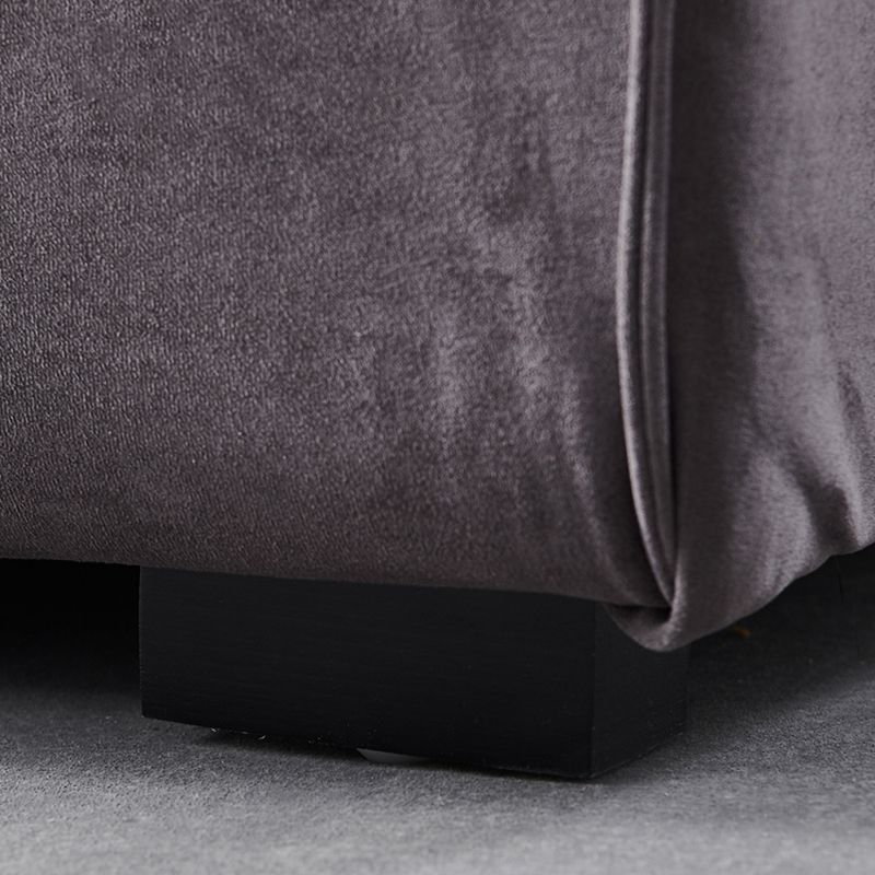 Stationary Stain-Resistant Faux Leather Sofa Living Room Gray Cushions Settee Clearhalo 'furn' 'furn_sofas' 'Furniture' 'furniture_sofas' 'Living Room Furniture' 'Sofa' 'sofas' 1200x1200_d507a194-c988-4502-9dc9-673331bd4168