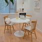 Simplicity Style Round Table Wood Dining Site Table with Tulip Base Clearhalo 'Dining Tables & Seating' 'Dining Tables' 'dining_table' 'furn' 'furn_dining_table' 'Furniture' 'Kitchen & Dining Furniture' 1200x1200_d50a4141-971f-488f-91ed-a3d1155379c2
