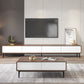 Scandinavian TV Stand Manufactured Wood Enclosed Storage TV Console