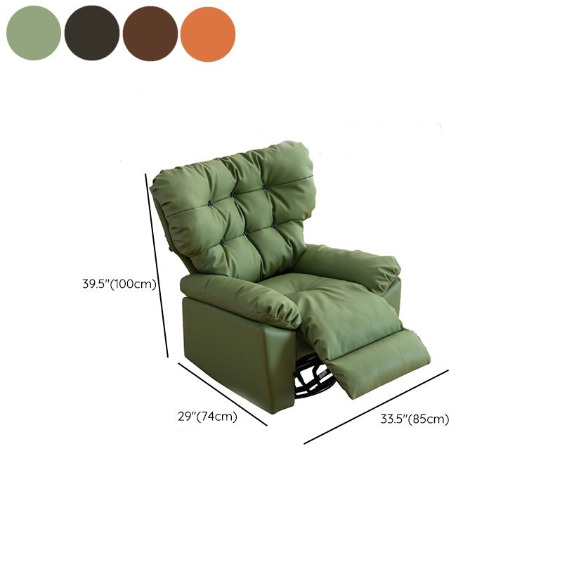 Silla reclinable de rockero giratorio Posición de la posición del bloqueo estándar