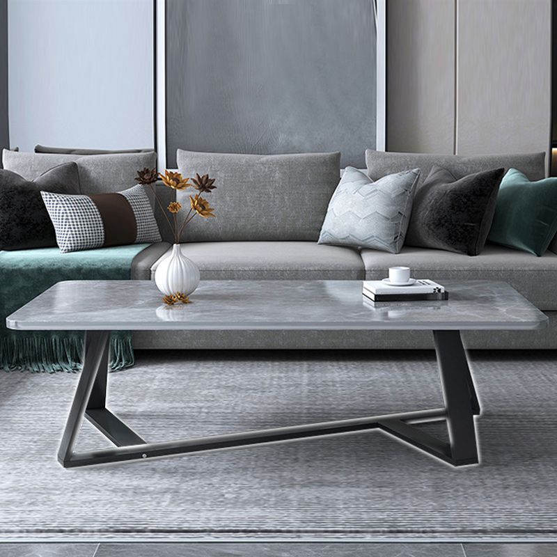Solid Wood Coffee Table Modern Minimalist Cross Legs Coffee Table Clearhalo 'Coffee & Accent Tables' 'Coffee Tables' 'coffee_tables' 'furn' 'furn_coffee_tables' 'Furniture' 'Living Room Furniture' 1200x1200_d510ceed-6c44-403f-86fc-9e4e387e951e