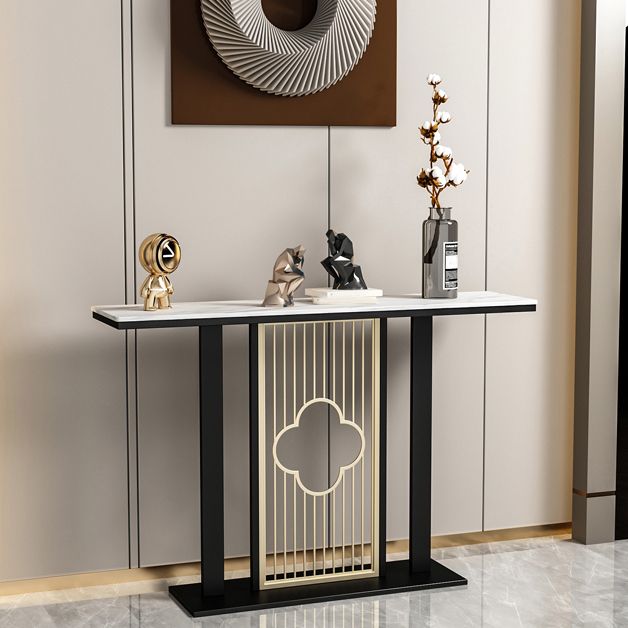 Tabla de acento de consola contemporánea Tabla de sofá de consola rectangular