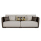 Modern Style Solid Wood Base Latex/sponge Cushion Rectangular Sofa Clearhalo 'furn' 'furn_sofas' 'Furniture' 'furniture_sofas' 'kitchen' 'kitchen_sofas' 'Living Room Furniture' 'Sofa' 'sofas' 1200x1200_d519d91b-c5c5-4c0b-9eed-34dd802e5b62