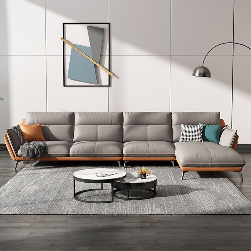 Divano in stile moderno imitazione imitazione in pelle bracciolo cuscino divano posteriore