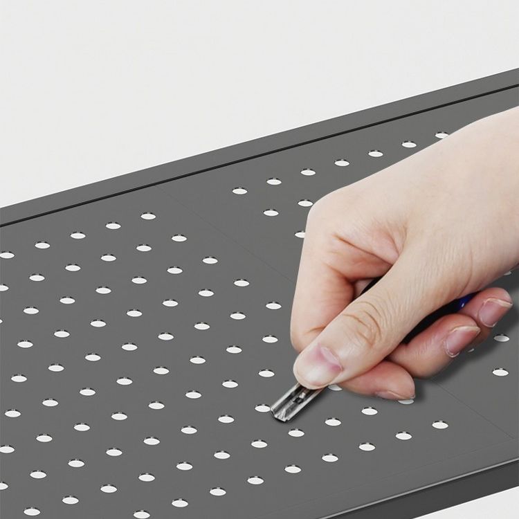 Folding Steel Industrial Etagere Bookshelf Open Bookshelf with Caster Wheels Clearhalo 'Bookcases' 'furn' 'furn_bookcases' 'Furniture' 'furniture_bookcases' 'Office Furniture' 1200x1200_d52576b6-9e6a-432d-9a21-a58db3835254