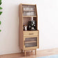 MODERNA PINE PINE CHURNA DEL PINO E PORSO SPATTURE HUTCH CUFFET PER LA SOGGIO