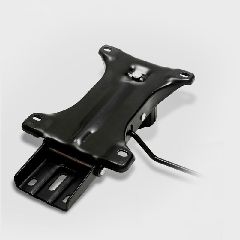 Chaise de gestion pivotante contemporaine chaise de bureau marron en cuir en cuir en cuir