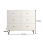 Modern Accent Chest Rectangle Accent Cabinet with Drawers in White Clearhalo 'Cabinets & Chests' 'cabinets_chests' 'furn' 'furn_cabinets_chests' 'Furniture' 'Living Room Furniture' 1200x1200_d52fc082-38b5-41c6-a814-2f733ba34151