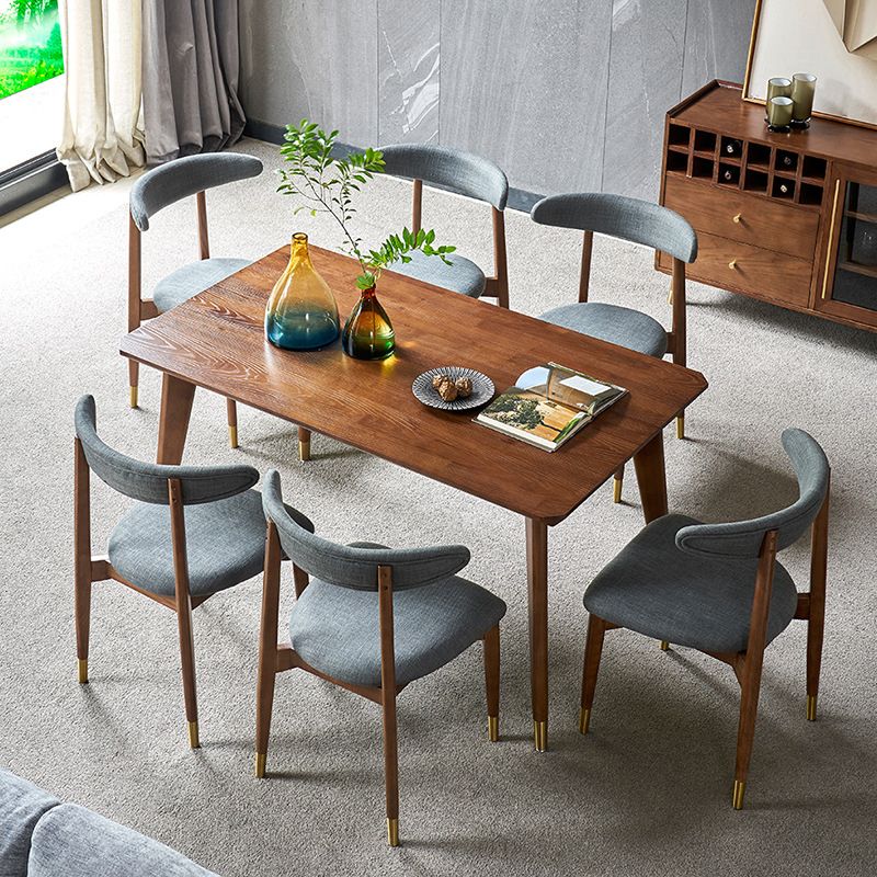 Traditional Luxury Rectangle Dining Site Table Solid Wood Dining Room Furniture Clearhalo 'Dining Tables & Seating' 'Dining Tables' 'dining_table' 'furn' 'furn_dining_table' 'Furniture' 'furniture_dining_table' 'Kitchen & Dining Furniture' 'kitchen' 'kitchen_dining_table' 1200x1200_d53408be-bb9b-4548-9135-069f40f1e4f5