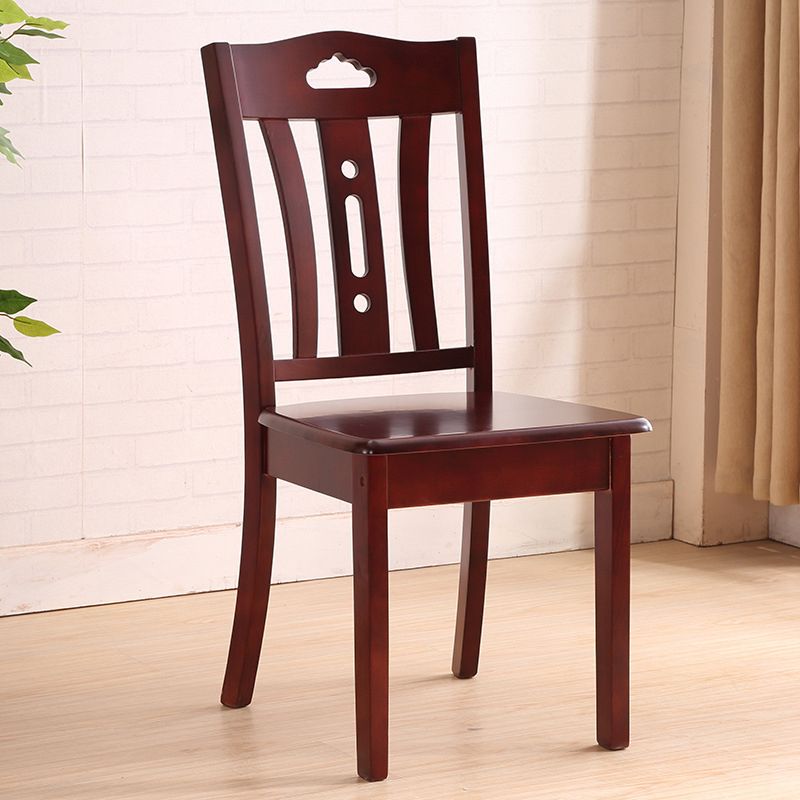 Traditional Style Solid Wood Side Chair Matte Finish Home Use Dining Chair Clearhalo ' kitchen&dining_furn' 'Dining Chairs' 'Dining Tables & Seating' 'dining_chair' 'furn' 'furn_dining_chair' 'Furniture' 'furniture_dining_chair' 'Kitchen & Dining Furniture' 'kitchen' 1200x1200_d534f39c-3b25-4366-941f-539f5a4a089d