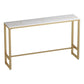Glam Bar Pub Table Set 1/3 Pezzi Tavolo da Bar Rettangolare e Sgabelli Imbottiti con Struttura in Metallo