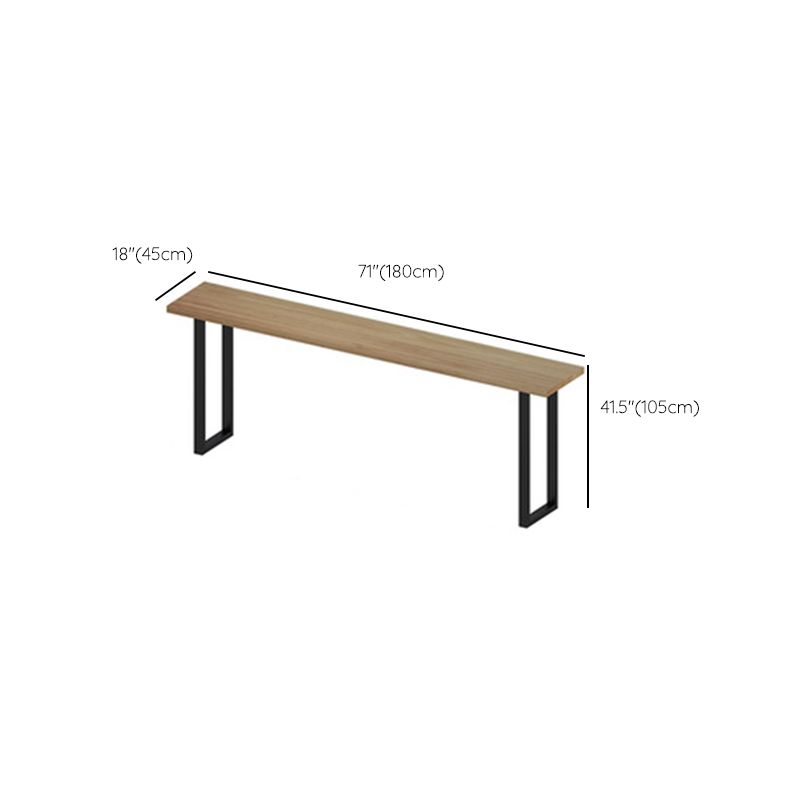 Contemporary Style 1/2/4/5 Pieces Bar Table Set Rectangle Bar Table with Wooden Stools