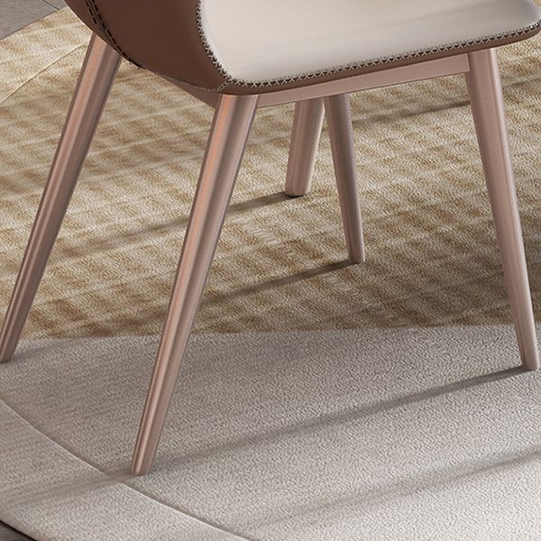 Noordse 1/2/5/7 stukken meubels rechthoekige stenen eettafel in wit gezet