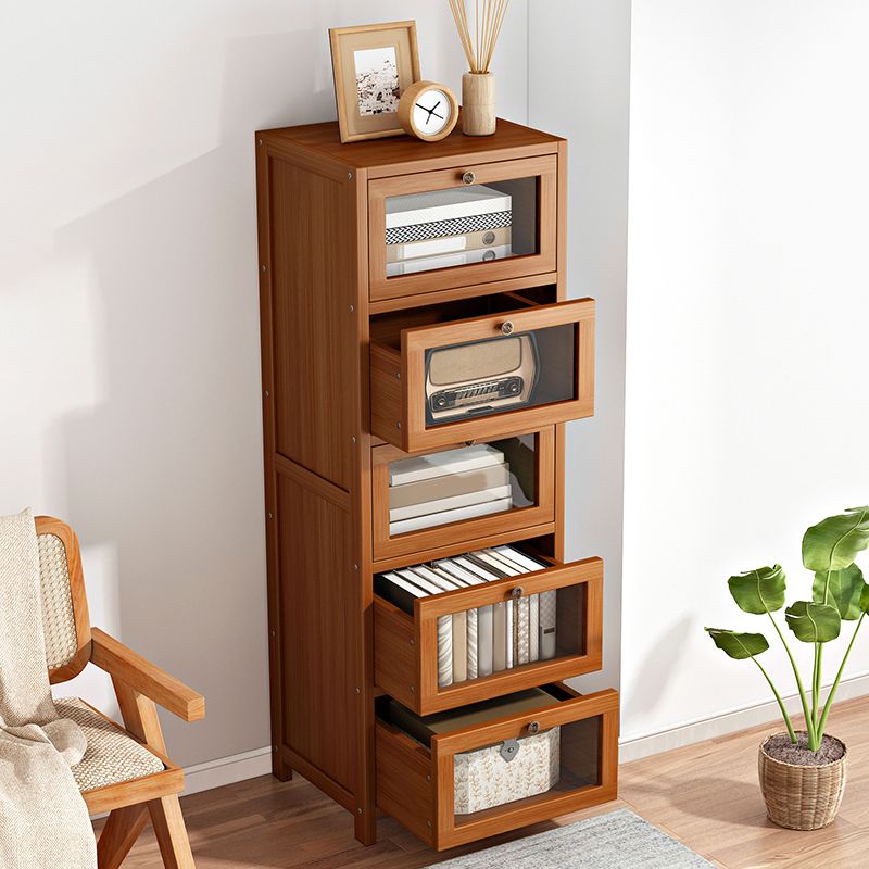 Modern Rectangle Accent Cabinet Glass Scratch Resistant Storage Cabinet Clearhalo 'Cabinets & Chests' 'cabinets_chests' 'furn' 'furn_cabinets_chests' 'Furniture' 'Living Room Furniture' 1200x1200_d539fabe-f219-4594-8691-7dec3ccb069b