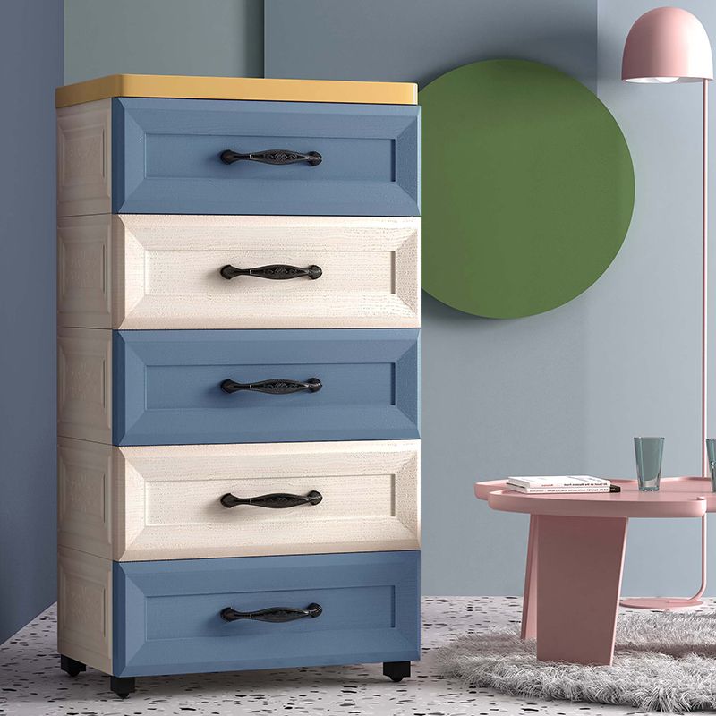 Contemporary Plastic Storage Cabinet Non-Hanging Armoire for Home Clearhalo 'Armoires & Wardrobes' 'armoires_wardrobes' 'Bedroom Furniture' 'furn' 'furn_armoires_wardrobes' 'Furniture' 1200x1200_d53ad988-55b4-415b-8e66-f380788ab08f