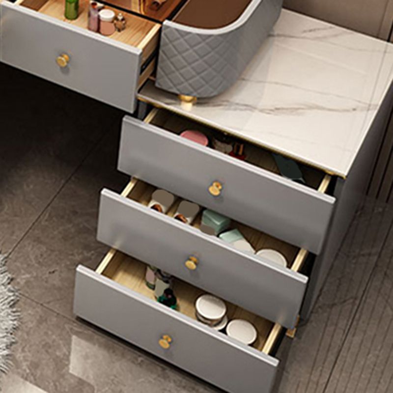 Tableaux de vanité de 15,74 "de largeur avec 5 tiroirs de rangement