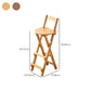 Industrial Rectangle Wood Counter Table 1/2/3 Pieces Bar Table Set for Living Room