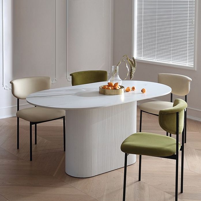 Kitchen Upholstered Armless Chair Industrial Open Back Dining Chair Clearhalo 'Dining Chairs' 'Dining Tables & Seating' 'dining_chair' 'furn' 'furn_dining_chair' 'Furniture' 'Kitchen & Dining Furniture' 1200x1200_d53d207a-e24d-49d3-9f59-0d4c703d72b4