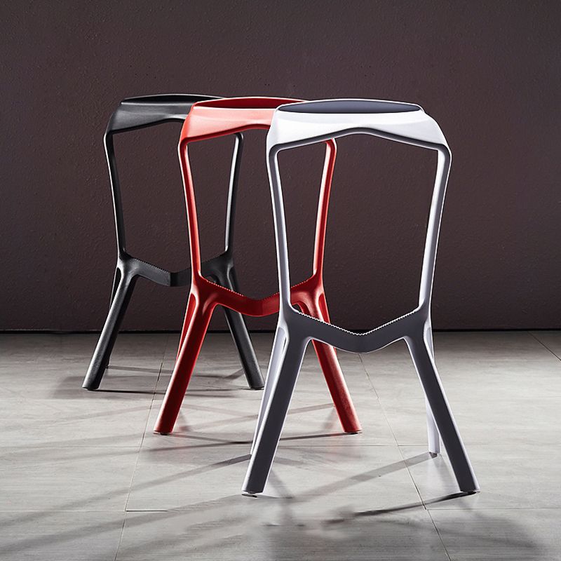 Scandinavia Style Bar-stool PP Legs Saddle Seat Stool for Kitchen Bar Clearhalo 'Bar Furniture' 'Bar Stools' 'bar_stools' 'furn' 'furn_bar_stools' 'furniture_bar_stools' 'Kitchen & Dining Furniture' 'kitchen&dining_furn' 'kitchen' 'kitchen_furn' Furniture' 1200x1200_d53f820d-2bc5-479f-9fc1-852f393415a7