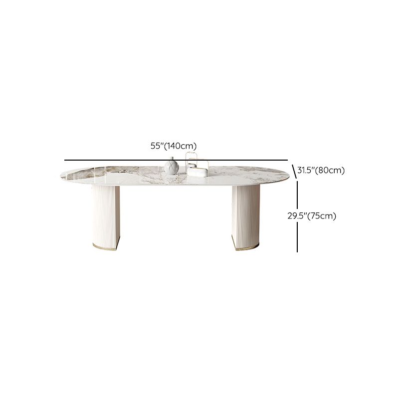 Contemporary Rectangle Table Set 1/4/5/6/7 Pieces Dining Set for Home Use Clearhalo 'Dining Room Sets' 'Dining Tables & Seating' 'dining_room_set' 'furn' 'furn_dining_room_set' 'Furniture' 'Kitchen & Dining Furniture' 1200x1200_d540e6ba-2caa-4f6c-b0ff-000240c99377