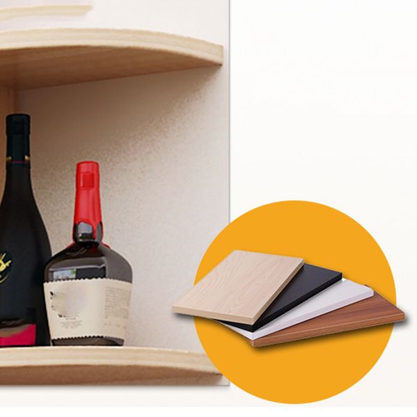 Portabottiglie a parete bottiglia di vino rettangolo e portabagagli per la casa