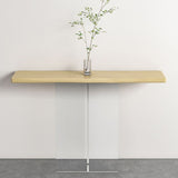 Console acrilica rettangolare Tabella 11.8 "W Contemporary End Table
