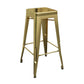 Industrial Iron 30" Barstool Indoor Stackable Tall Stool with Square Seat Clearhalo 'Bar Furniture' 'Bar Stools' 'bar_stools' 'furniture_bar_stools' 'Kitchen & Dining Furniture' 'kitchen&dining_furn' 'kitchen' 'kitchen_furn' Furniture' 1200x1200_d5452778-ce05-4681-a94b-32a414f11e0b