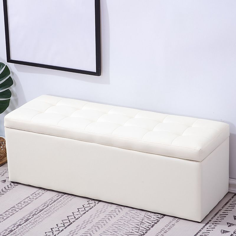 15.7" W Cushioned Seating Bench Modern Upholstered Entryway Bench Clearhalo 'Benches' 'Chairs & Seating' 'furn' 'furn_benches' 'Furniture' 'Living Room Furniture' 1200x1200_d54533fc-9f1b-4fd3-81ea-052d9c84d84d