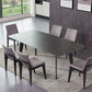 Industrial Black Table for Restaurant Dining Table with Wooden 4 Legs