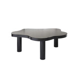Scandinavian Wooden Coffee Table Free form 3 Legs Coffee Table Set for Bedroom