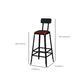 Industrial Bar Stool and Table Set 1/4/5 Pieces Pub Dining Set Clearhalo 'Bar Furniture' 'furn' 'furn_home_bar_bar_sets' 'Furniture' 'Home Bars & Bar Sets' 'home_bar_bar_sets' 'Kitchen & Dining Furniture' 1200x1200_d547c3ee-57ca-4077-b432-aca4dcdacb4a