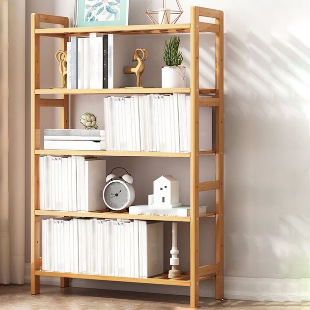Etagere Bücherregal Bamboo Open Back Regal Bücherregal für den Studienraum