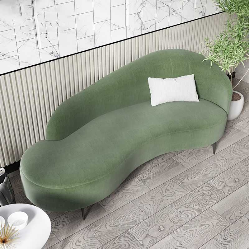 Modern Chaise Lounge Solid Color Chaise Lounge Sofa for Living Room