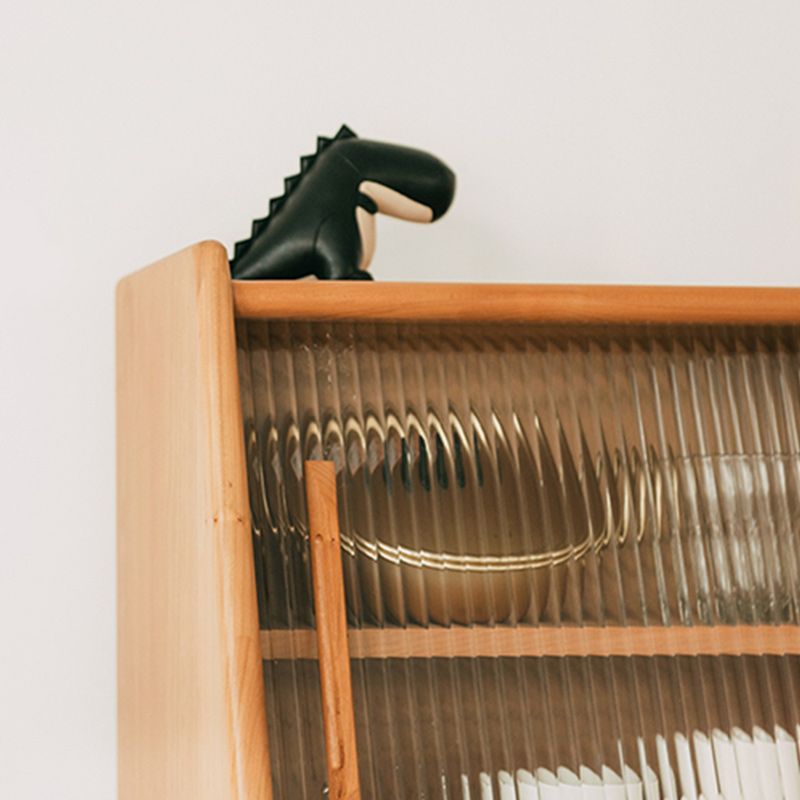 64.96 "H Sideboard zeitgenössischer Stil Masster Holz Speiseselut für Küchen Wohnzimmer