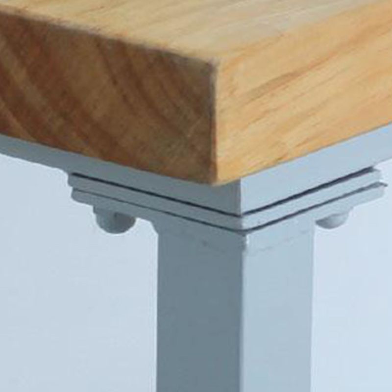 Houten indoor voetsteun pubtafel moderne bistro barhoogte cocktailtafel