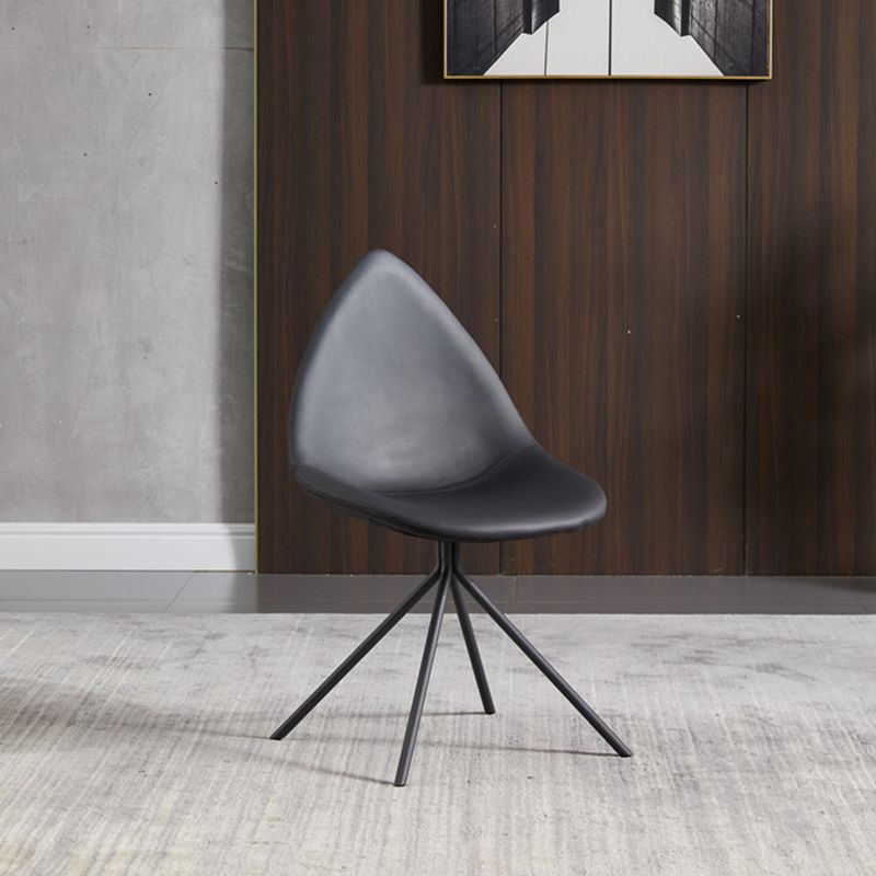 Contemporary Dining Room Chair Upholstered Side Dining Chairs Clearhalo 'Dining Chairs' 'Dining Tables & Seating' 'dining_chair' 'furn' 'furn_dining_chair' 'Furniture' 'Kitchen & Dining Furniture' 1200x1200_d5538900-4e3d-4435-8b69-68daf711058f