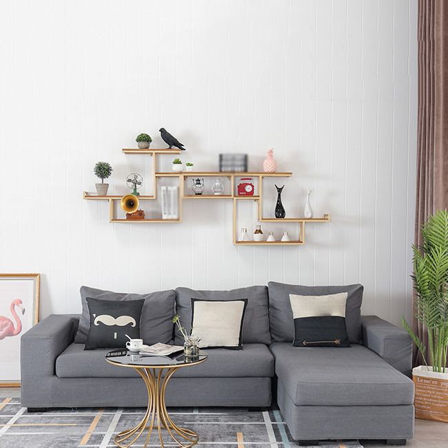 Wall Mounted Bookshelf Solid Wood Industrial Style Bookcase for Home Office Clearhalo 'Bookcases' 'Furniture' 'furniture_bookcases' 'kitchen' 'kitchen_bookcases' 'Living Room Furniture' 'Office Furniture' 1200x1200_d558c0c2-7113-4414-8b59-c439f546cd8c