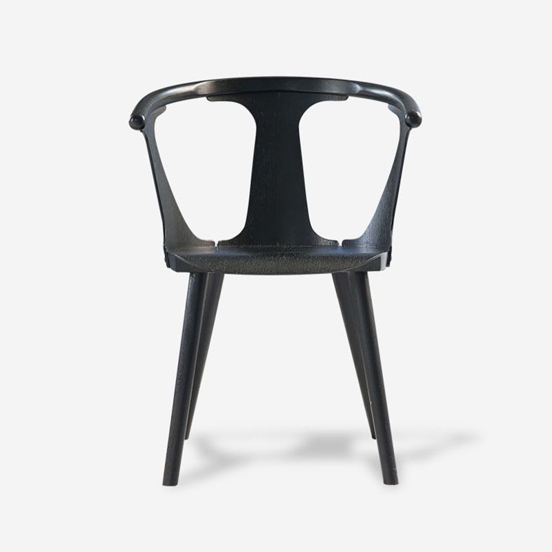 Traditional Style Dining Chairs Kitchen Armless Dining Chair with Wooden Legs