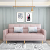 Convertible Biscuit Back Sofa Bed 32.28"High Square Arm Sofa for Apartment Clearhalo 'furn' 'furn_sofas' 'Furniture' 'furniture_sofas' 'kitchen' 'kitchen_sofas' 'Living Room Furniture' 'Sofa' 'sofas' 1200x1200_d55b12bc-720f-454d-8c8b-1b0f1556c401