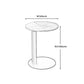 Modern Stone Pedestal Cocktail Table Round Coffee Table - White/Grey Clearhalo 'Coffee & Accent Tables' 'Coffee Tables' 'coffee_tables' 'furn' 'furn_coffee_tables' 'Furniture' 'Living Room Furniture' 1200x1200_d5603bb3-ff60-4143-8559-ea6798bb19cc