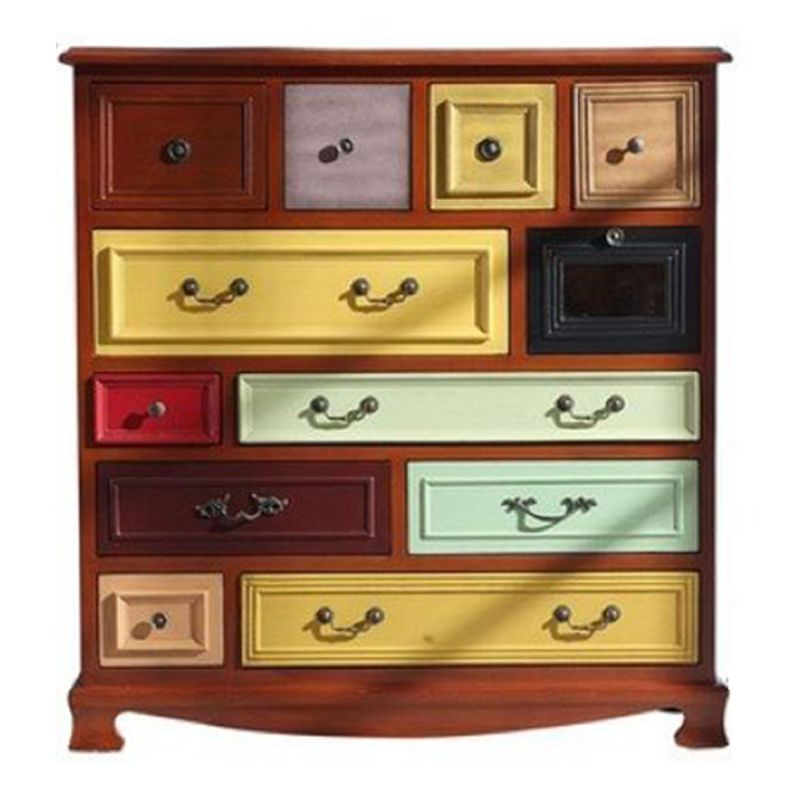 Nautical Bedroom Storage Chest Wooden Vertical Chest with 12 Drawers Clearhalo 'Bedroom Furniture' 'Dressers & Chests' 'dressers_chests' 'furn' 'furn_dressers_chests' 'Furniture' 1200x1200_d563fd24-fb17-42b1-b85e-ead46ae5927b